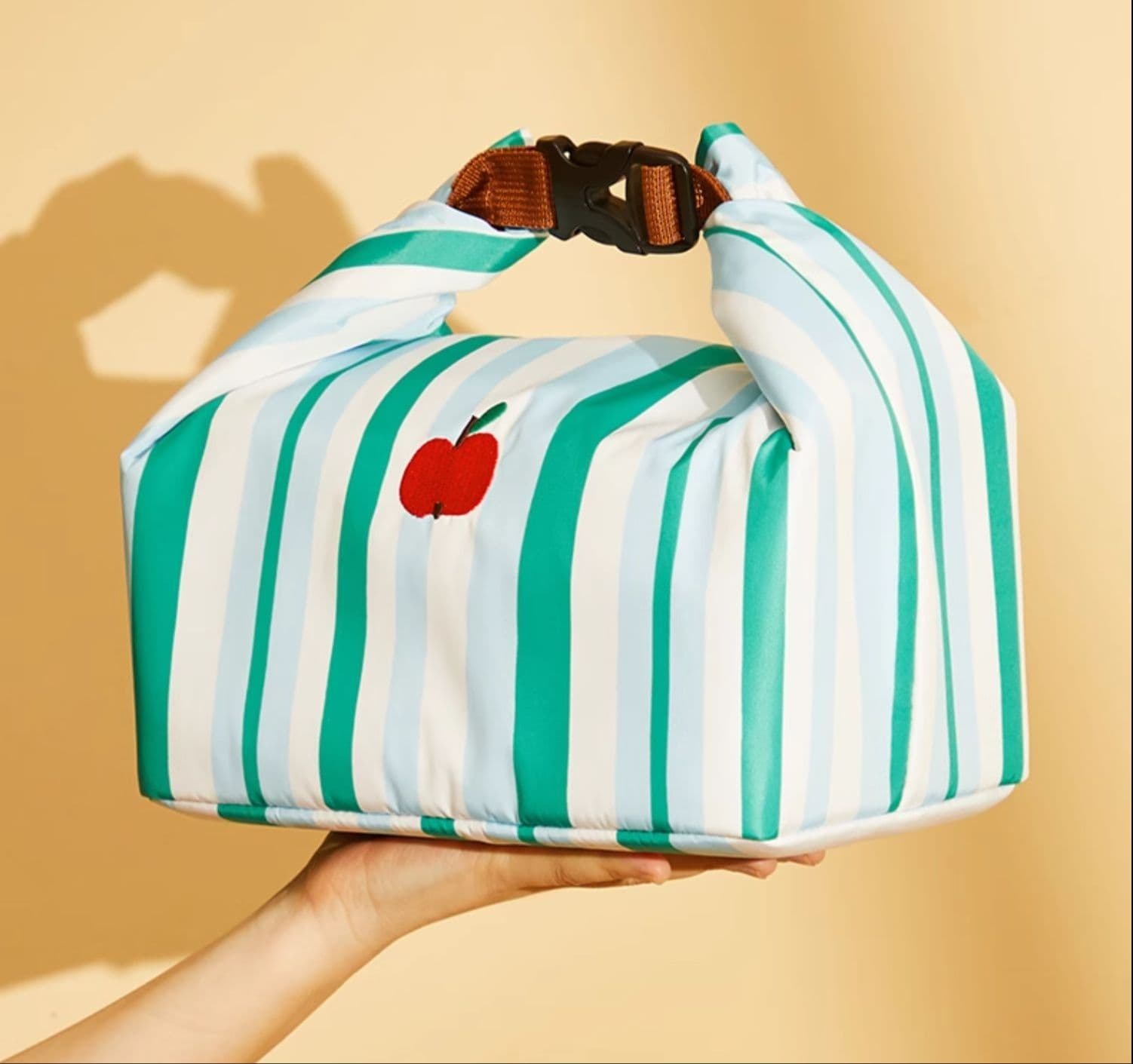 ランチバッグ 大きめ やわらか巻き調節ランチバッグ