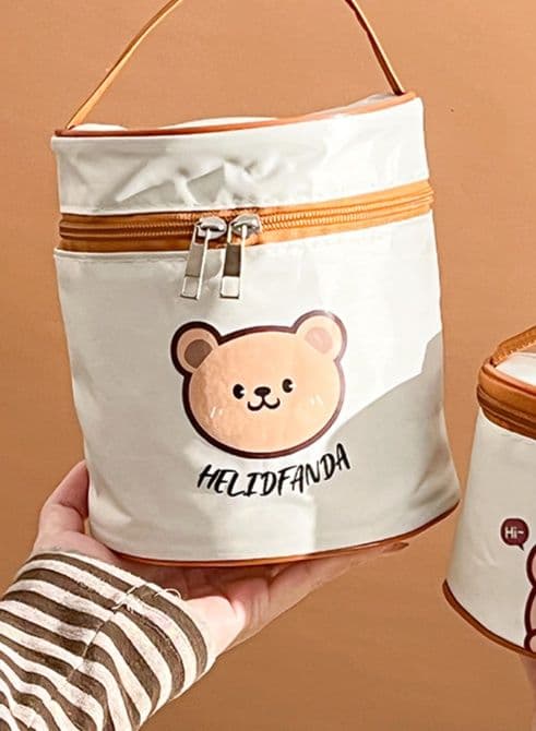 ランチバッグ  小さめ かわいい動物デザイン 保温保冷ランチバッグ