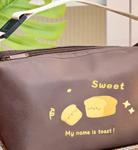 ランチバッグ 大きめ かわいいフードデザイン 大容量保冷ランチバッグ