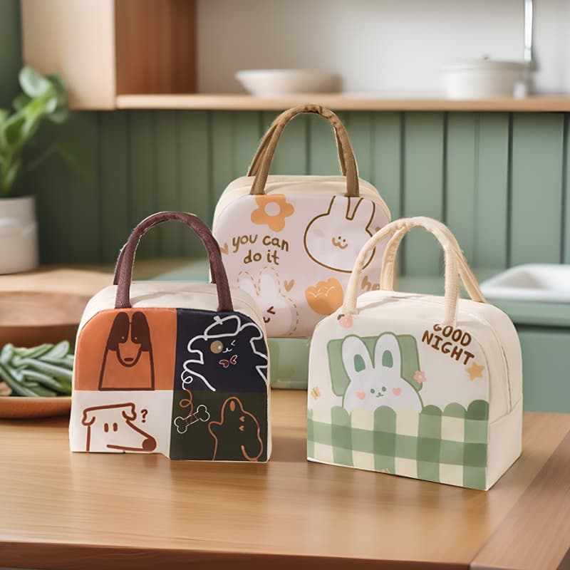 ランチバッグ 保冷 かわいい動物柄保冷ランチバッグ
