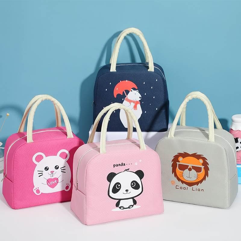 ランチバッグ 小さめ 動物デザイン保冷ランチバッグ