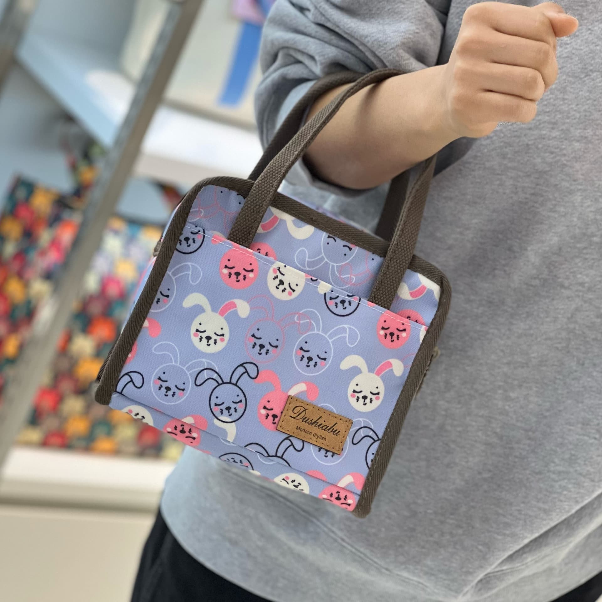 ランチバッグ 小さめ かわいい動物柄 保冷ランチバッグ