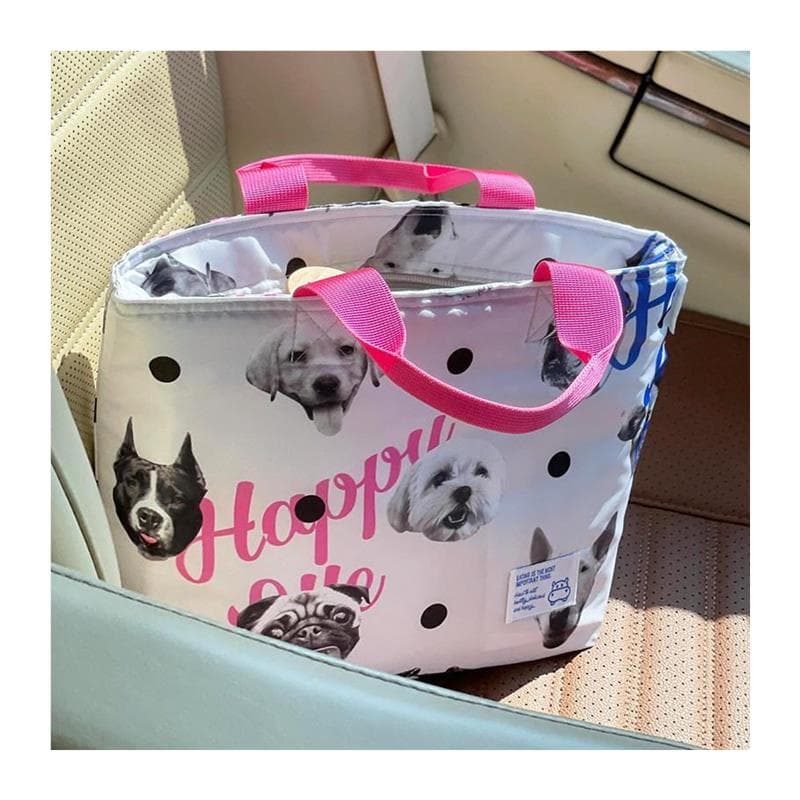 ランチバッグ 保冷 わんこ柄 保冷おしゃれランチバッグ