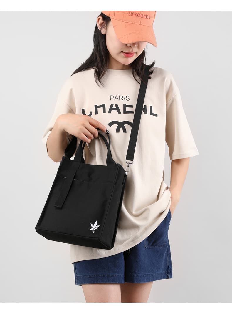 ランチバッグ 大きめ たっぷり収納帆布トートバッグ