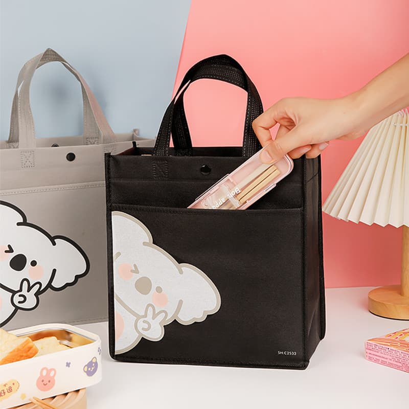 ランチバッグ 小さめ かわいいキャラクター ランチトートバッグ
