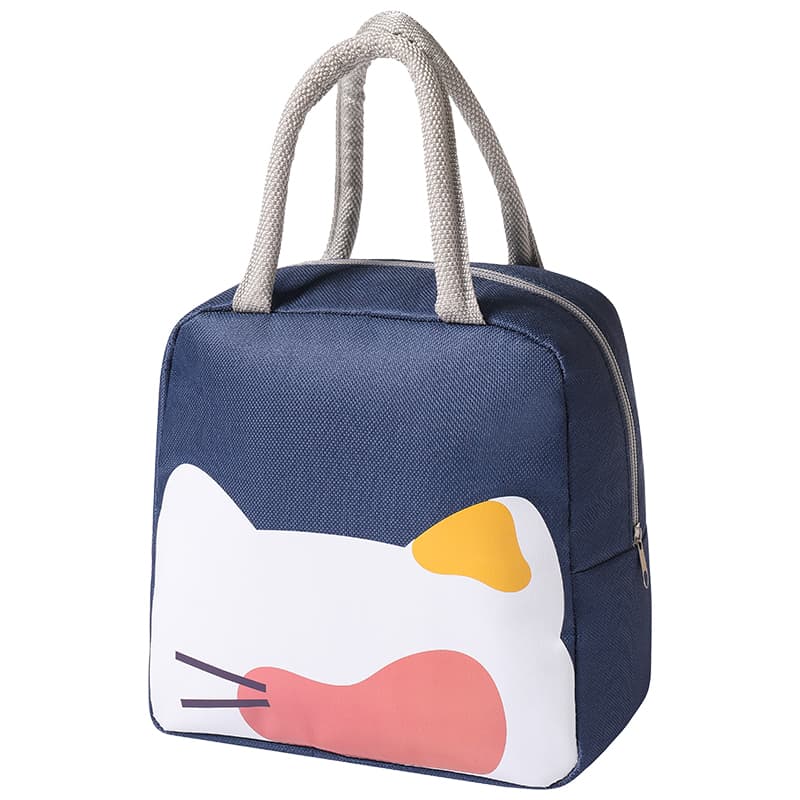 ランチバッグ 保冷 ねこモチーフ 保冷ランチバッグ