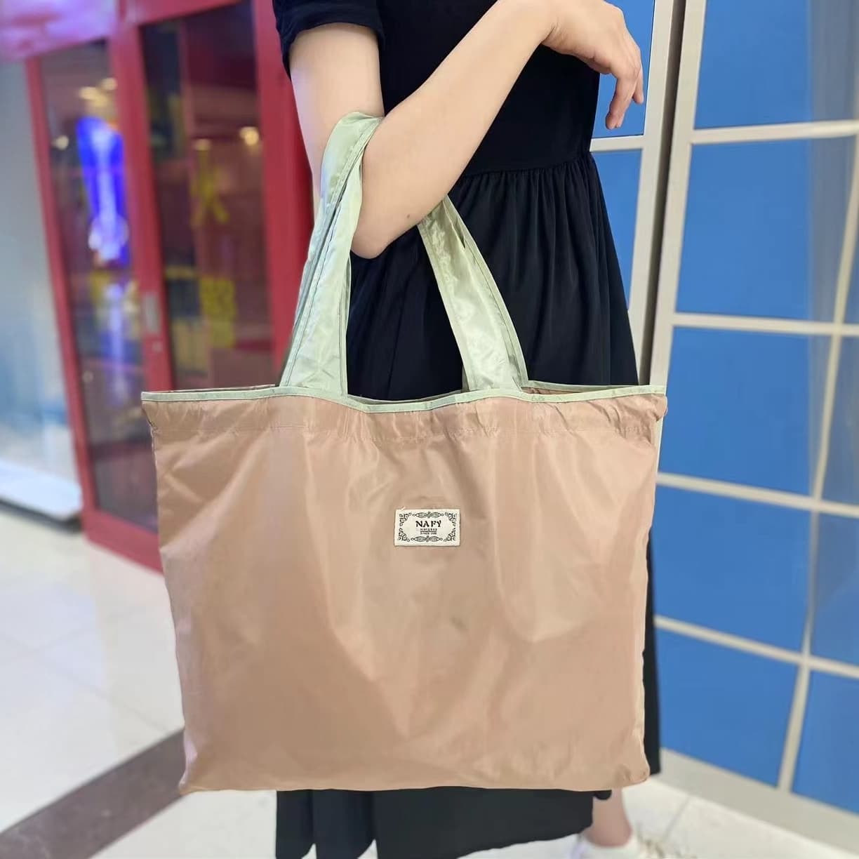 ランチバッグ ふんわり巾着風ランチトート