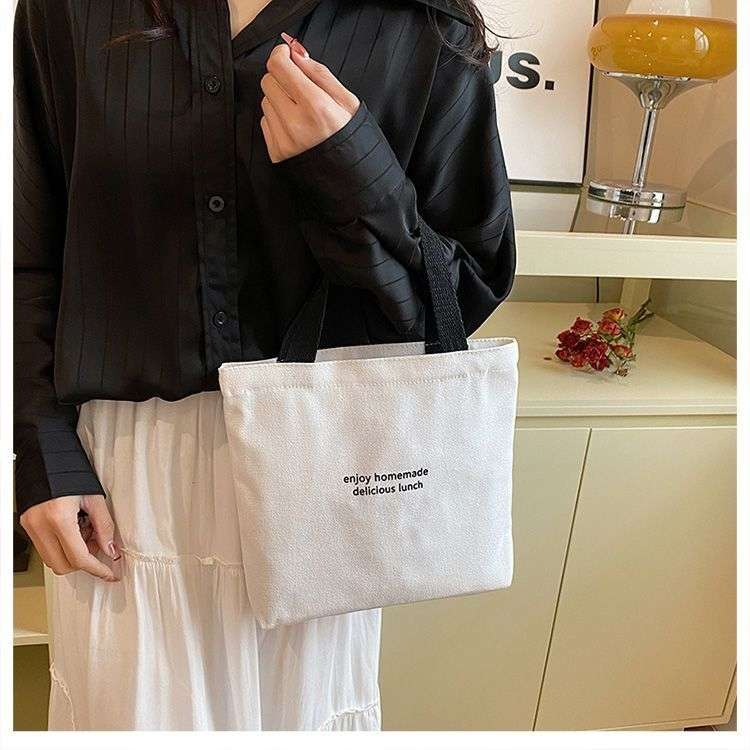 ランチバッグ 女性用小さめランチトートバッグ