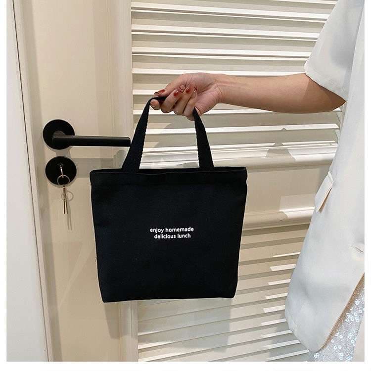 ランチバッグ 女性用小さめランチトートバッグ