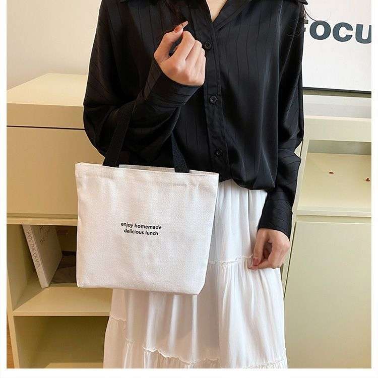 ランチバッグ 女性用小さめランチトートバッグ