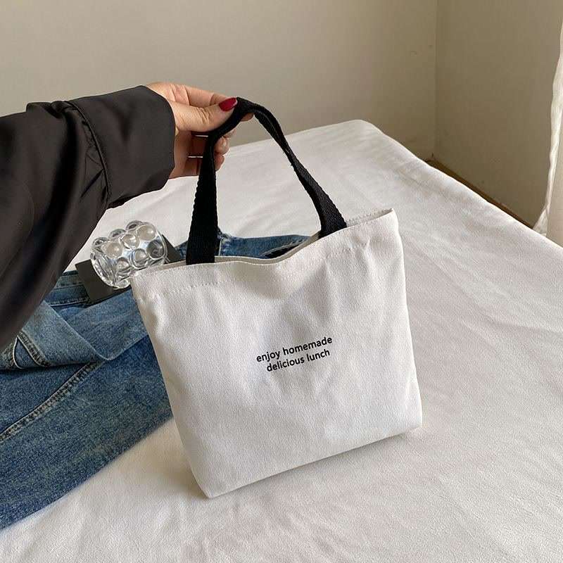 ランチバッグ 女性用小さめランチトートバッグ