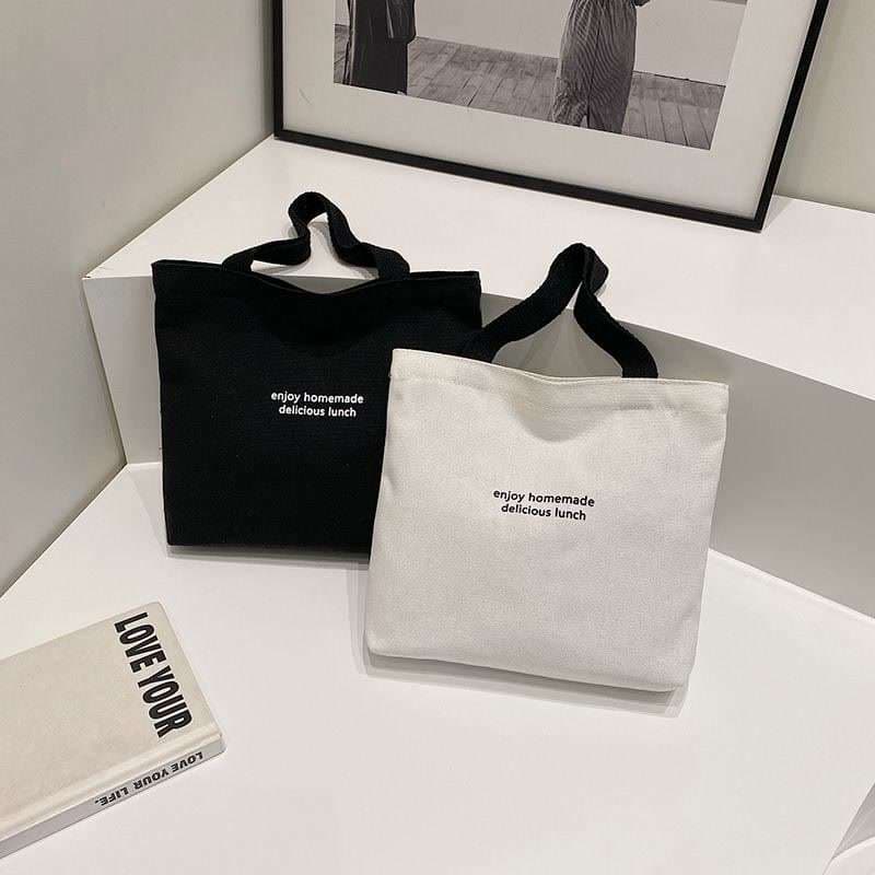 ランチバッグ 女性用小さめランチトートバッグ