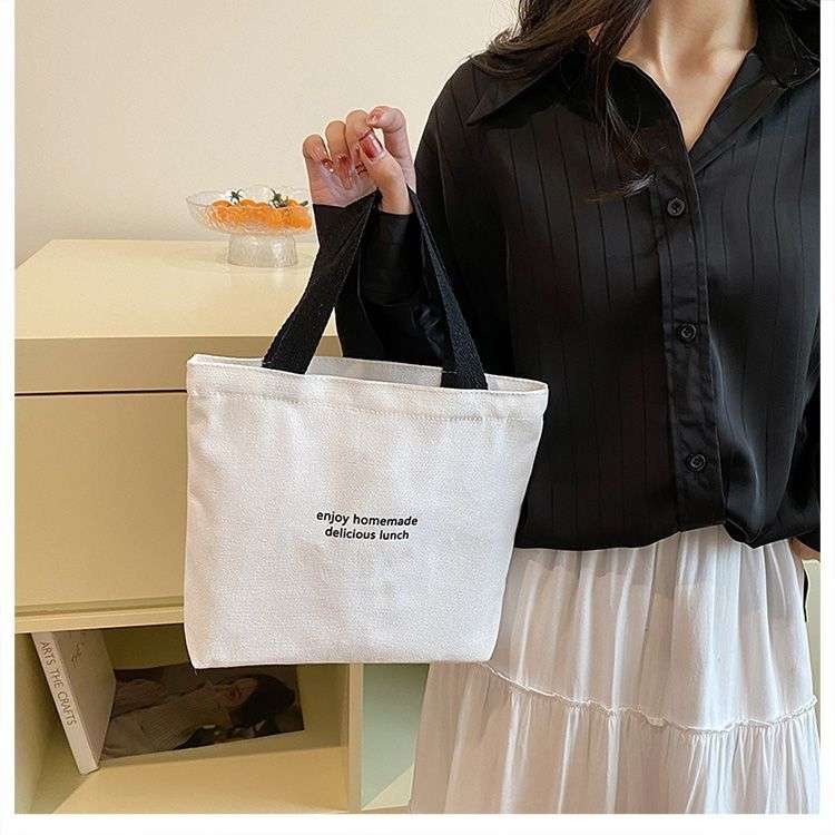 ランチバッグ 女性用小さめランチトートバッグ