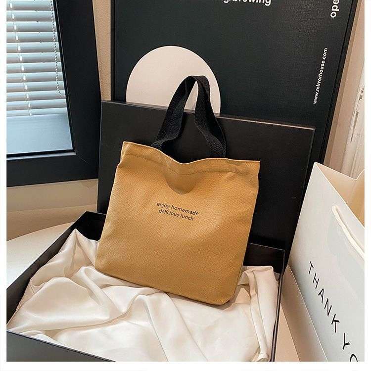 ランチバッグ 女性用小さめランチトートバッグ