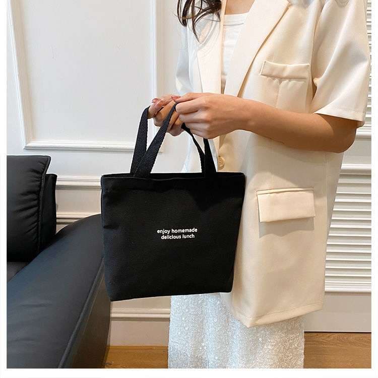 ランチバッグ 女性用小さめランチトートバッグ