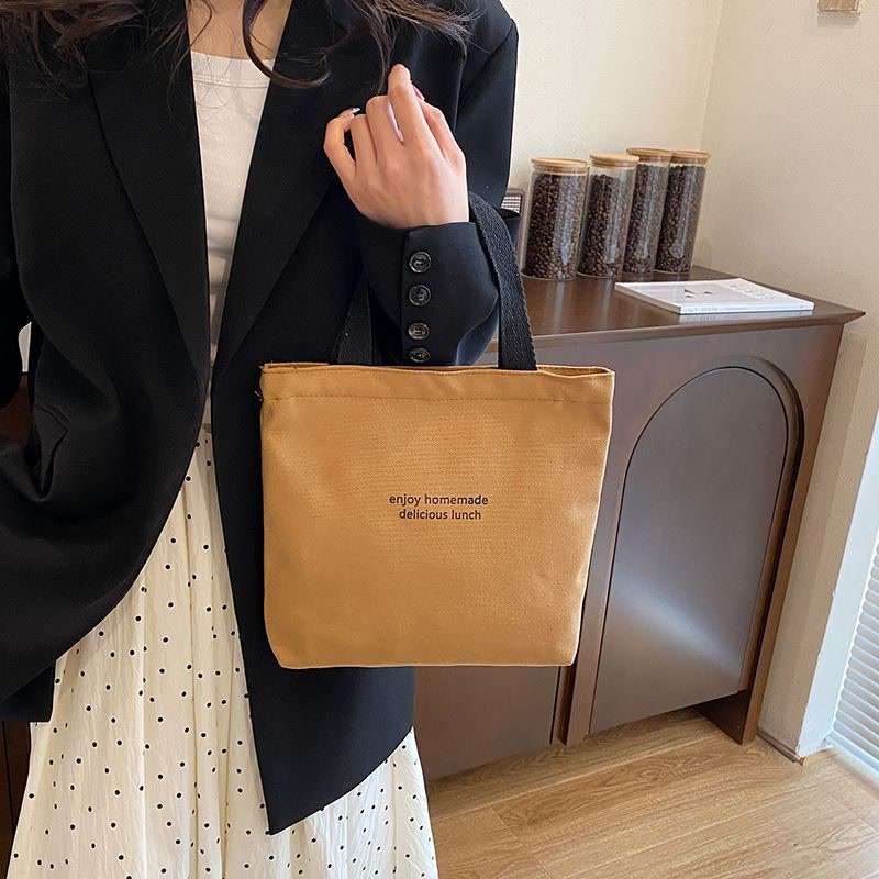 ランチバッグ 女性用小さめランチトートバッグ