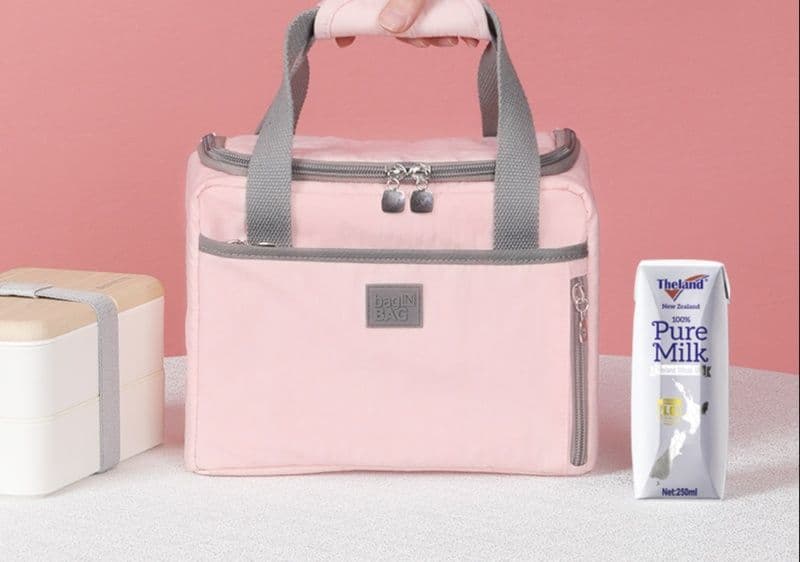 ランチバッグ 大きめ 保温保冷二層式ランチトートバッグ