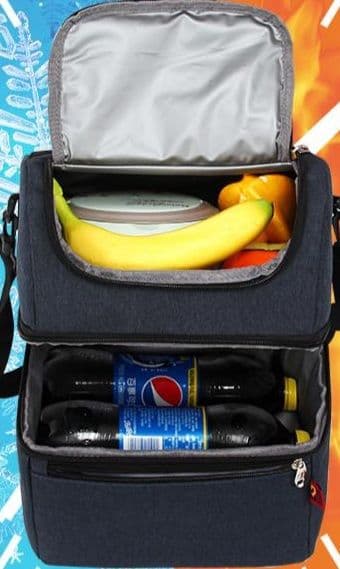 ランチバッグ 保冷 二層式保冷ランチバッグ