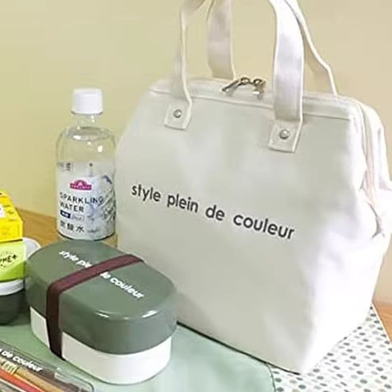 ランチバッグ シンプル保冷ランチトート