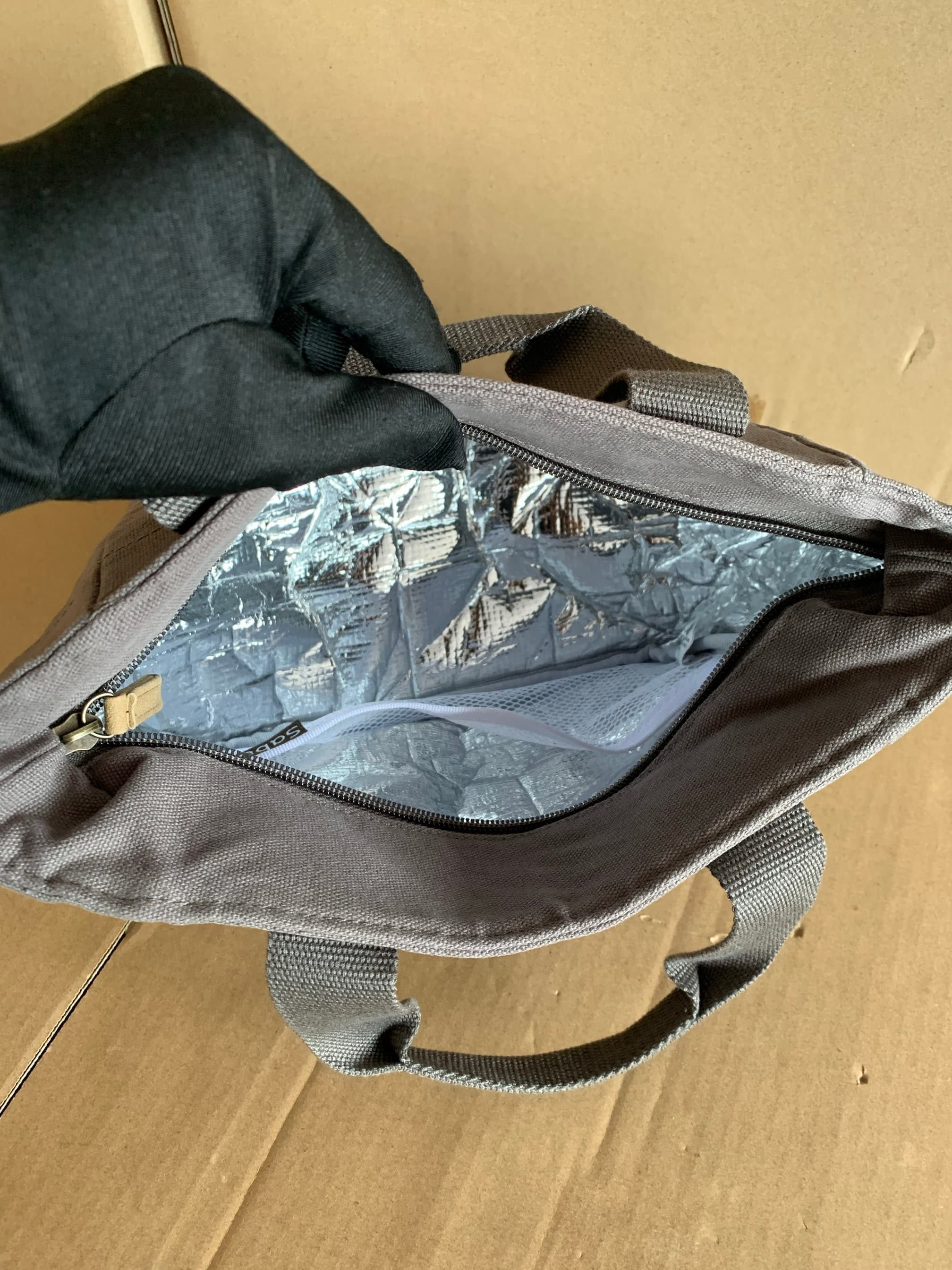 ランチバッグ 職人仕立て帆布保冷トートバッグ